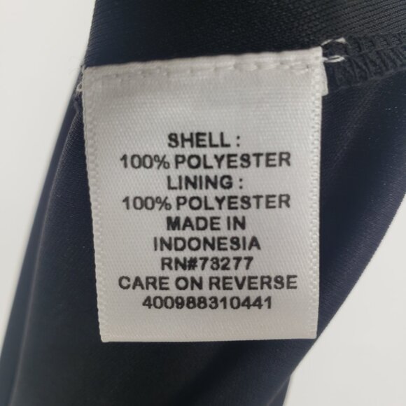 3/$25 Elle Pleated Skirt 10 Windowpane Plaid A Line Black NWT - Picture 7 of 7